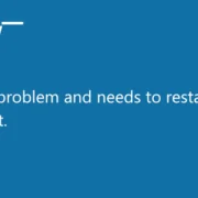 Crowdstrike outage BSOD - Blue Screen of Death. Shruggy above text "Your PC ran into a problem and needs to restart. Good luck with that."